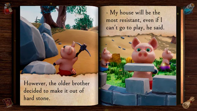 The Three Little Pigs: Interactive Book screenshot 5