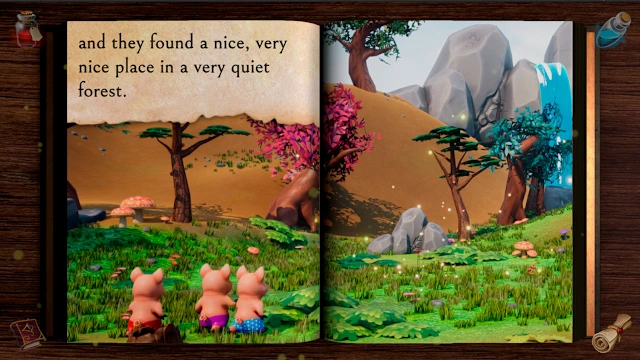 The Three Little Pigs: Interactive Book screenshot 1