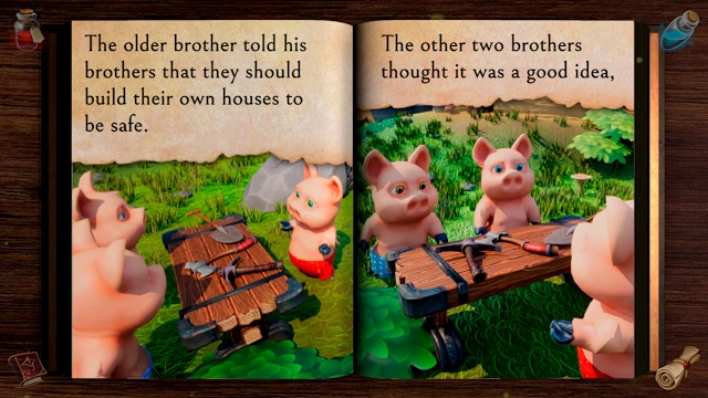 The Three Little Pigs: Interactive Book screenshot 3
