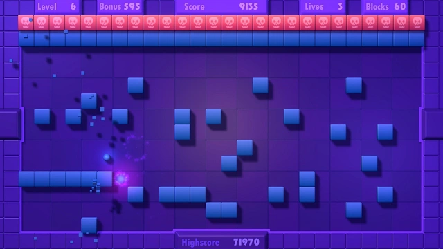Neon Blast screenshot 2