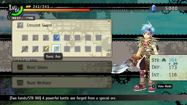 The Legend of Nayuta: Boundless Trails screenshot 4