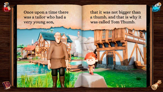 Tom Thumb: Interactive Book screenshot 1