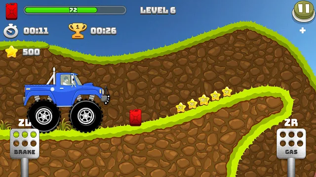 Mountain Climb Driver: Real Physics Arcade Racing screenshot 1