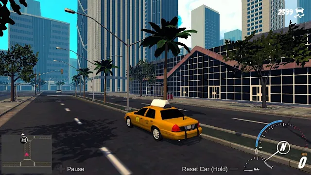 Racing Drift Taxi Car Simulator Ultimate screenshot 1