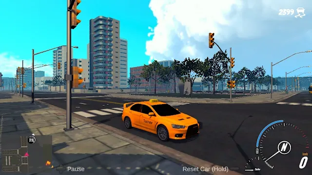 Racing Drift Taxi Car Simulator Ultimate screenshot 2