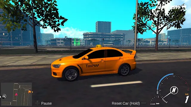 Racing Drift Taxi Car Simulator Ultimate screenshot 0