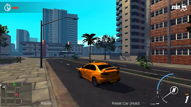 Racing Drift Taxi Car Simulator Ultimate screenshot 4