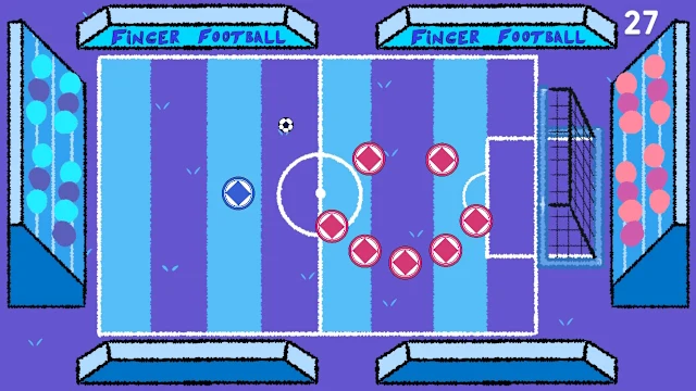 Finger Football: Goal in One screenshot 2