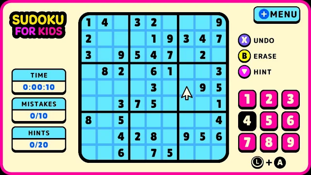 Sudoku for Kids screenshot 0