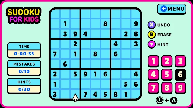 Sudoku for Kids screenshot 1