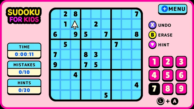 Sudoku for Kids screenshot 2