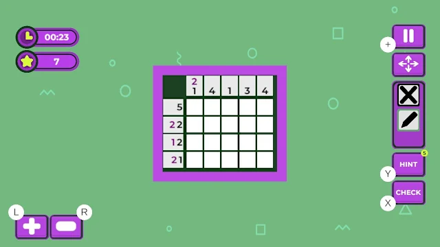 Squares and Numbers screenshot 1