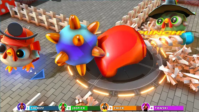 Chickenoidz Super Party screenshot 4