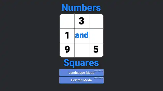 Numbers and Squares screenshot 3
