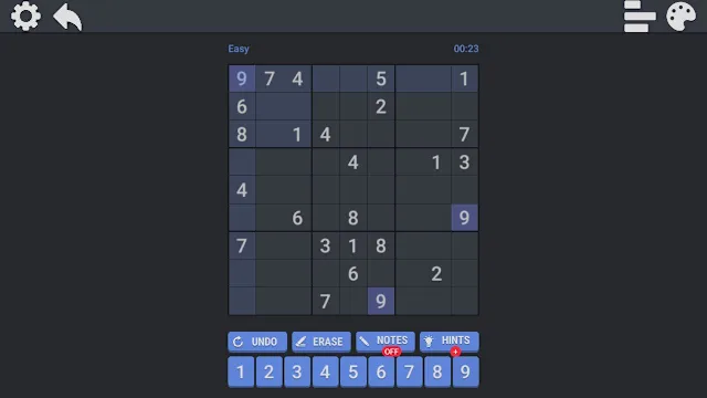 Numbers and Squares screenshot 1