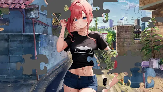 Anime Sexy Girl Puzzle - Hentai Game History Adventure screenshot 2