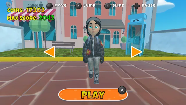 Child Run - City Surfers Runner screenshot 1