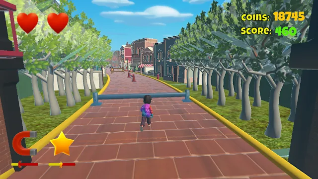 Child Run - City Surfers Runner screenshot 2