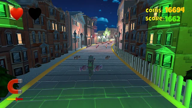 Child Run - City Surfers Runner screenshot 6