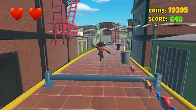 Child Run - City Surfers Runner screenshot 4