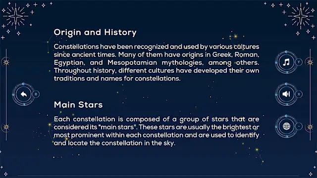 Constellations: discover the universe screenshot 3