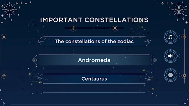 Constellations: discover the universe screenshot 1