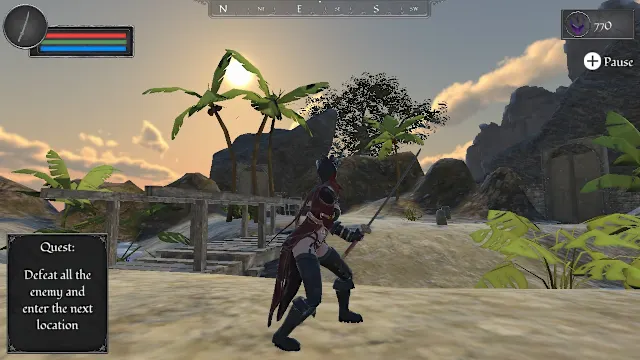 Slasher - Sword RPG Impact Simulator screenshot 1