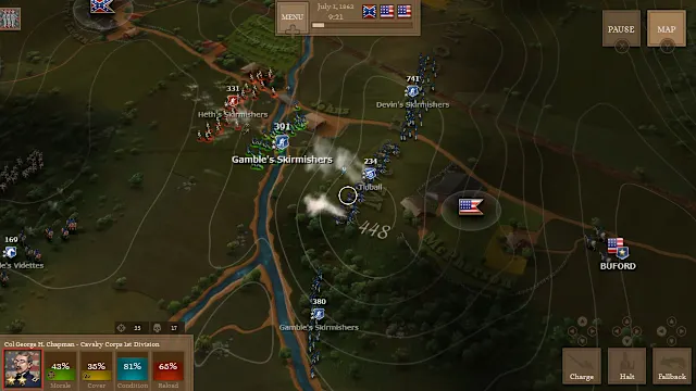 Ultimate General: Gettysburg screenshot 5