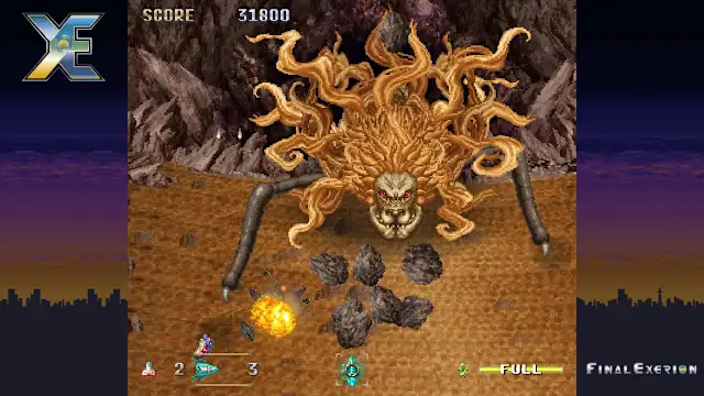 Final Exerion screenshot 2