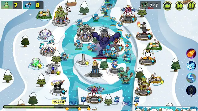 Luna & Monsters Tower Defense -The deprived magical kingdom- screenshot 4