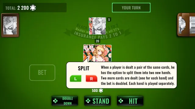 BlackJack Waifu Tour screenshot 3