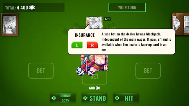 BlackJack Waifu Tour screenshot 1