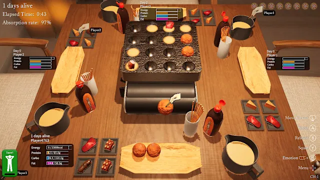 Takoyaki Party Survival screenshot 1