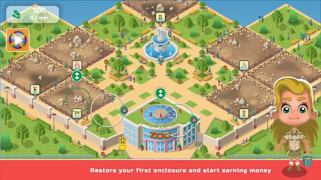 Idle Zoo Park screenshot 0