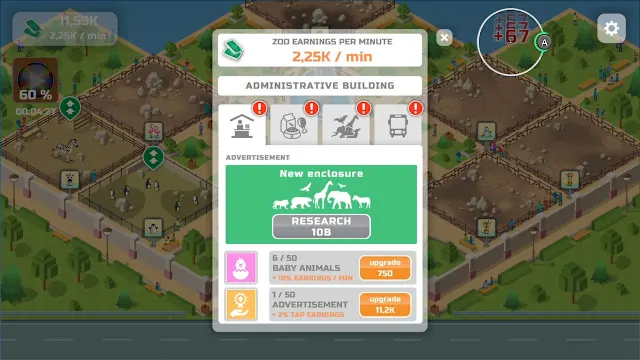 Idle Zoo Park screenshot 3