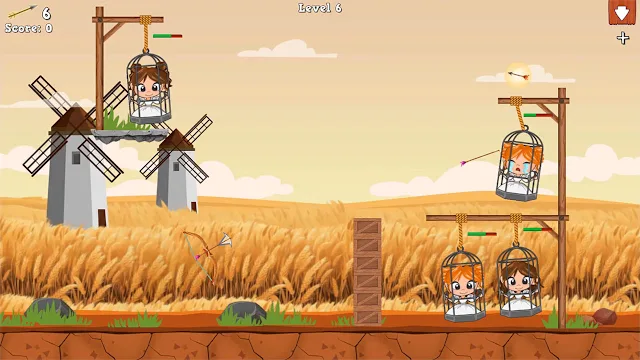Brave Bow Archer: Princess Rescue Simulator! screenshot 2