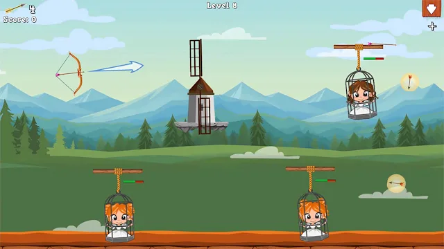 Brave Bow Archer: Princess Rescue Simulator! screenshot 3