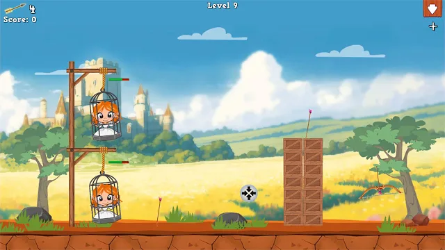 Brave Bow Archer: Princess Rescue Simulator! screenshot 0