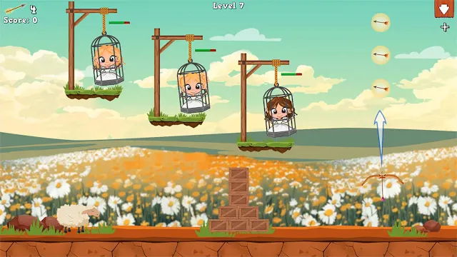 Brave Bow Archer: Princess Rescue Simulator! screenshot 1