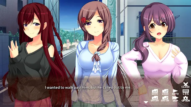 - Stuck With Naughty Housewives - あまあま人妻包囲網 screenshot 5