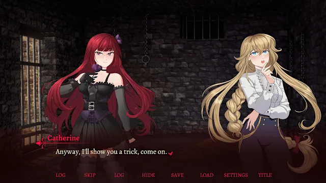 Crimson Song - Yuri Visual Novel screenshot 2