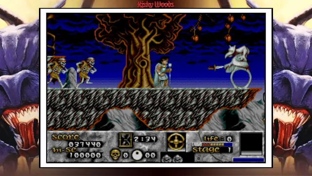 Risky Woods (QUByte Classics) screenshot 6