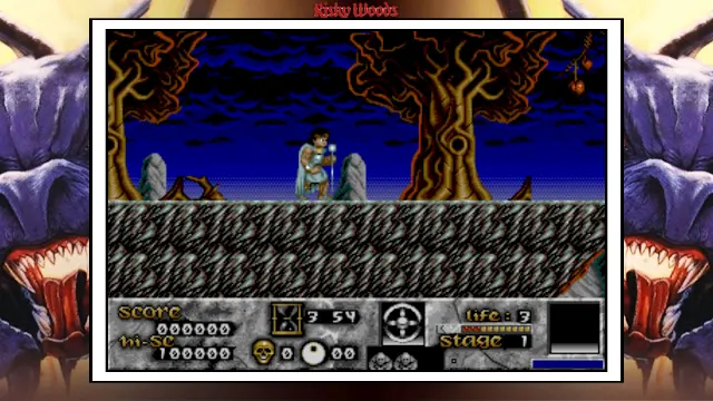 Risky Woods (QUByte Classics) screenshot 2