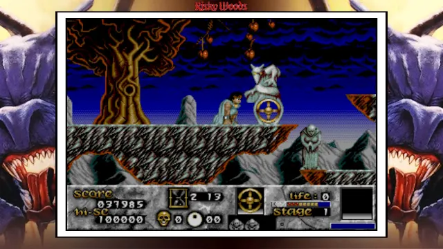 Risky Woods (QUByte Classics) screenshot 1