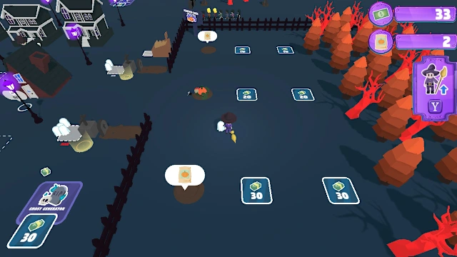 Wizards Legacy - Nightmare Park Manager Simulator screenshot 5