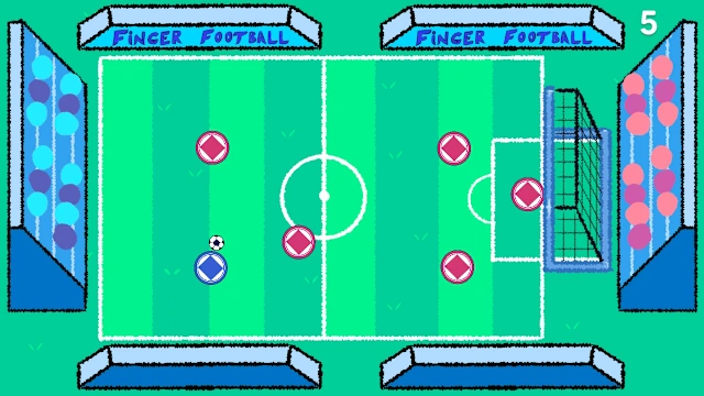 Finger Football: Goal in Two screenshot 0
