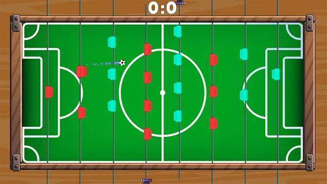 Foosball League Cup: Arcade Table Football Simulator screenshot 0