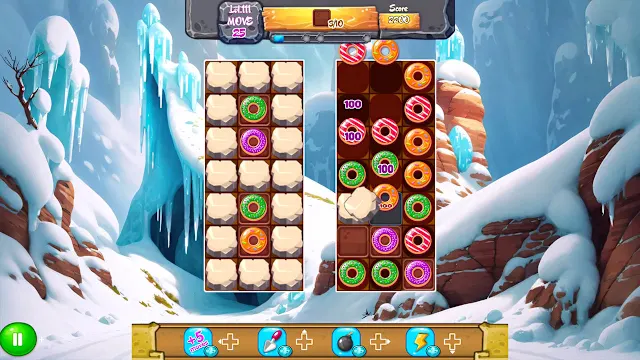Magic Donut Adventure: Line Match 3 Puzzle screenshot 1