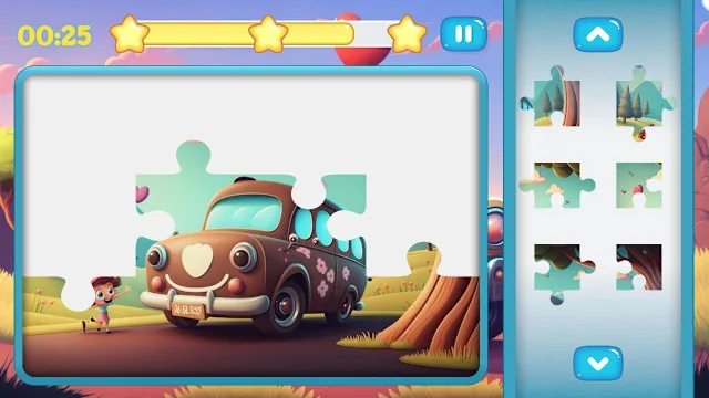Wroom Wroom Puzzles screenshot 1