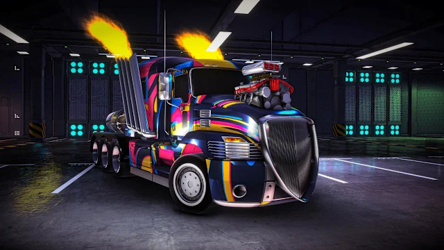 Truck Drag Racing Legends Simulator screenshot 3